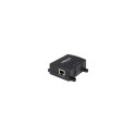 Gigabit Power over Ethernet (PoE) Splitter output 5 V (2 A), 7.5 V (2 A), 9 V (1.7 A), 12 V (1.2 A)