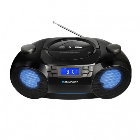 Blaupunkt BB31LED digitaalne 6 W must, hall
