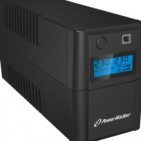 PowerWalker VI 850 SHL FR Line-Interactive 0.85 kVA 480 W 2 AC outlet(s)