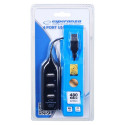 Esperanza EA116 interface hub 480 Mbit/s Black