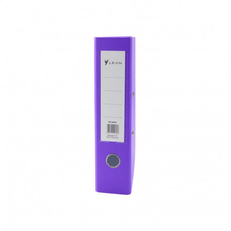 Segregator Na Dokumenty A4/75mm Okucie Mechanizm Dźwigniowy Purpurowy