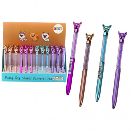 Długopis Z Pieskiem Diamenciki sinine täitepulk 0.7mm Mix