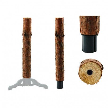 puidust nelja jalaga alus tüvega jõulupuule