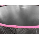 Trampolina LEAN Sport Max 14ft Czarno-Różowa