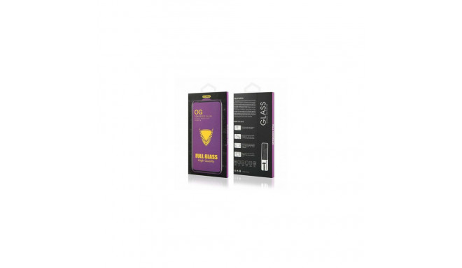 Fusion Accessories "5D Full Glue Tempered Redmi 12" Black