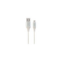 Gembird CC-USB2B-AMmBM-2M-BW2 USB-A to Micro-USB 2m White