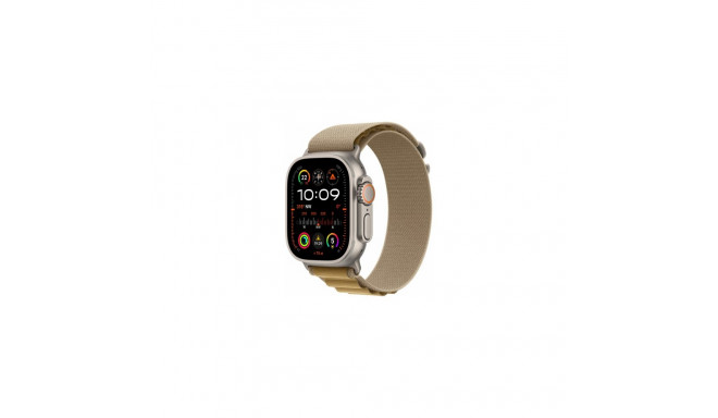 Apple Watch Ultra 2 (2024) 49mm Natural Titanium/Tan Alpine Loop - M