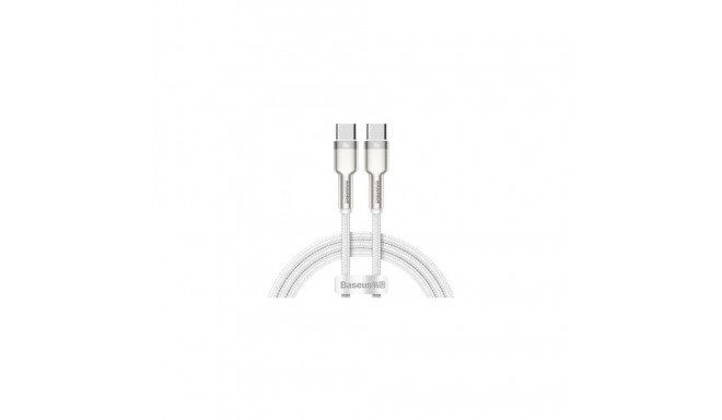 Baseus Cafule Series Metal Data USB Type C to USB Typ C 100W, 1m White
