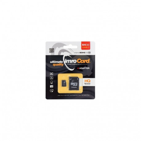 Imro Micro SDHC 64 GB Class U1 PAMIMRSDG0009