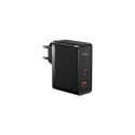 Baseus GaN5 Pro 1x USB-A 1x USB-C Black
