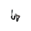 Usams US-CC192 60W + USB Type-C Spring Cable 30W Black