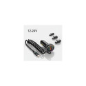 Usams US-CC192 60W + USB Type-C Spring Cable 30W Black