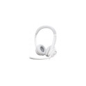 Logitech H390 USB Computer Headset White