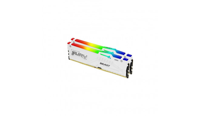 Kingston Fury Beast White RGB 32GB DDR5 6000MHz DIMM KF560C40BWAK2-32