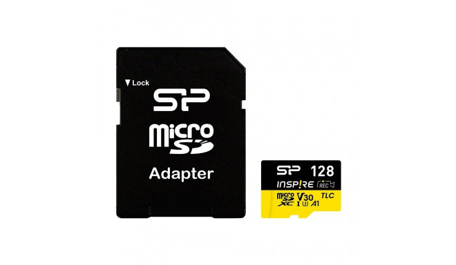 Memory card microSDXC Inspire 128GB UHS-I U3 A1 V30 4K TLC