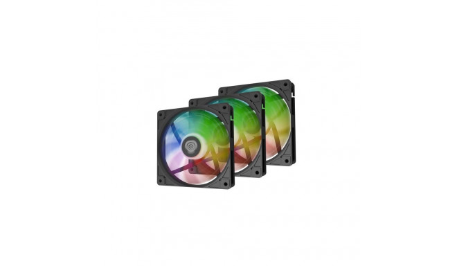 Fan OXAL 120 ARGB 3-PACK black
