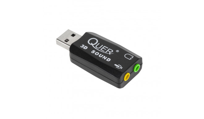 QUER sound card 3D Plug&Play 2 channels