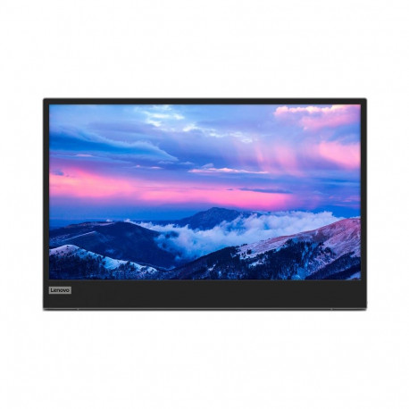 Monitor - Lenovo L15 15.6" Full HD 1920x1080 USB Type-C Energy Class C Black, Grey