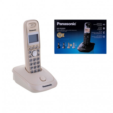 Cordless Phone - Panasonic KX-TG2511 Caller ID Beige Panasonic KX-TG2511 DECT Telephone Caller ID -