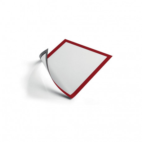 Inforaam magnetkinnitusega DURABLE DURAFRAME Magnetic A4, punane, 5 tk