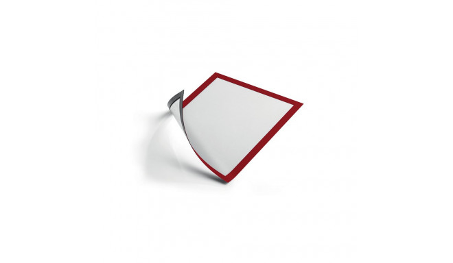 Inforaam magnetkinnitusega DURABLE DURAFRAME Magnetic A4, punane, 5 tk