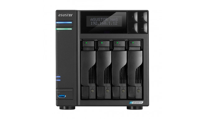 "ASUSTOR Lockerstor NAS AS6704T 4-Bay"