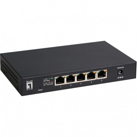 "Switch 5x GE GEU-0525 2.5GbE 100/1000Mbps sw"