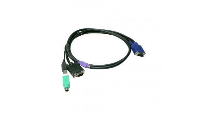 "KVM Kabel ACC-3202 USB+PS/2 3.00m"