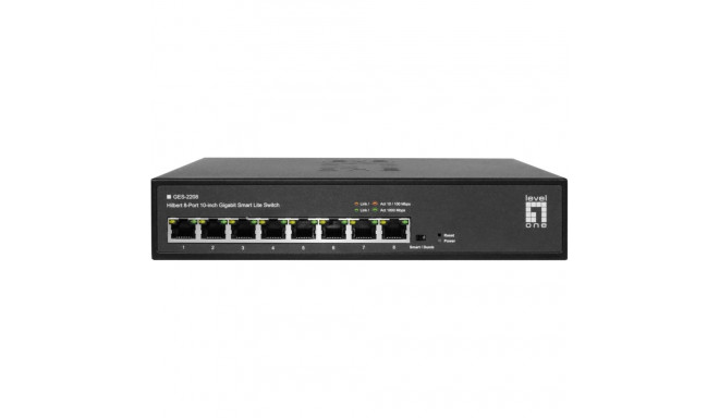 "Switch 8x GE GES-2208 Hilbert 10"""