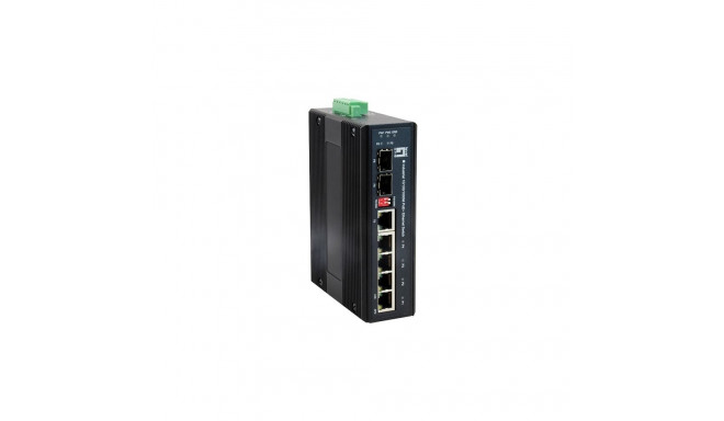 "Switch 4x FE IES-0610 2xGSFP 126W 4xPoE"