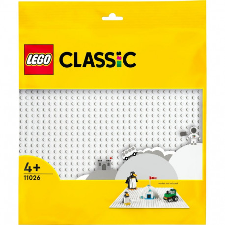 "LEGO Classic Weiße Bauplatte 11026"