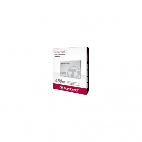 "TRANSCEND SSD220S SSD 480GB intern 6,4cm 2,5Zoll SATA 6Gb/s TLC"