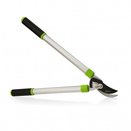 Bypass loppers with aluminium tubular handles