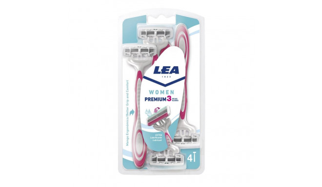 LEA MUJER PREMIUM CUCHILLAS DESECHABLES 3 HOJAS 4UN