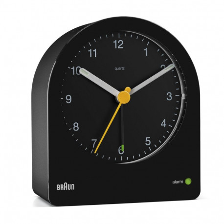 BRAUN BC22 BK kvarts äratuskell must