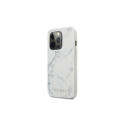 Guess Marble Case for iPhone 13 Pro / 13 - White