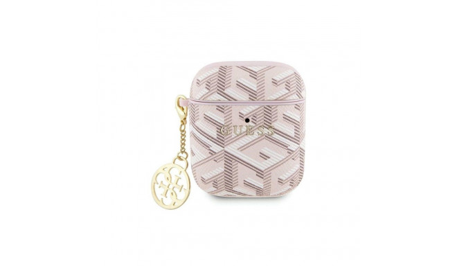 Guess GUA2PGCE4CP case for AirPods 1/2 - pink GCube Charm