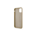 Guess GUHCN61HG4SGD case for iPhone 11 / Xr - gold Glitter Script Big 4G