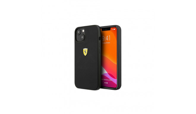 Ferrari FESSIHCP13SBK iPhone 13 mini 5.4" black/black hardcase Silicone