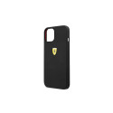 Ferrari FESSIHCP13SBK iPhone 13 mini 5.4" black/black hardcase Silicone