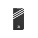 Adidas OR Booklet Case PU iPhone 13 Pro / 13 6,1" czarno biały/black white 47112