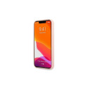 Guess GUHCP13SLS4GWPI iPhone 13 mini 5.4" pink/pink hard case Silicone 4G Logo