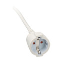Brennenstuhl extension cable, 1x angled flat plug (white, 10 meters)