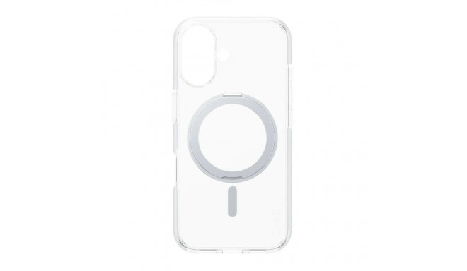 Põrutuskindel mobiiliümbris PanzerGlass iPhone 16 Kickstand MS, hõbe