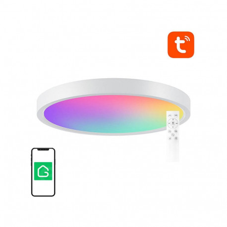 Smart ceiling lamp 30cm WiFi/Bluetooth 16M RGBCW Gosund LB12 1920lm Tuya + Remote Control.