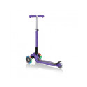 Globber | Junior Scooter | Purple | Scooter Junior Foldable Fantasy Lights | 437-103
