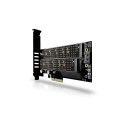 Axagon PCIe 3.0 x4 kontroller - NVMe M-key + SATA B-key (PCEM2-D)