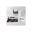 Axagon PCIe 3.0 x4 controller - NVMe M-key + SATA B-key (PCEM2-D)
