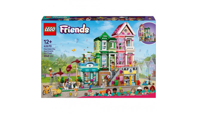 LEGO Friends Heartlake City korterid ja poed (42670)