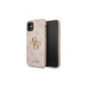 Guess GUHCN614GMGPI iPhone 11 6.1"/ Xr pink hardcase 4G Big Metal Logo